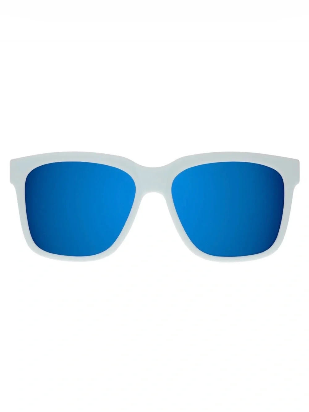 Polarized Light Blue Sunglasses with Mirrored Blue Lenses